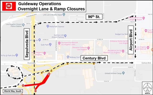 Nightly closure map