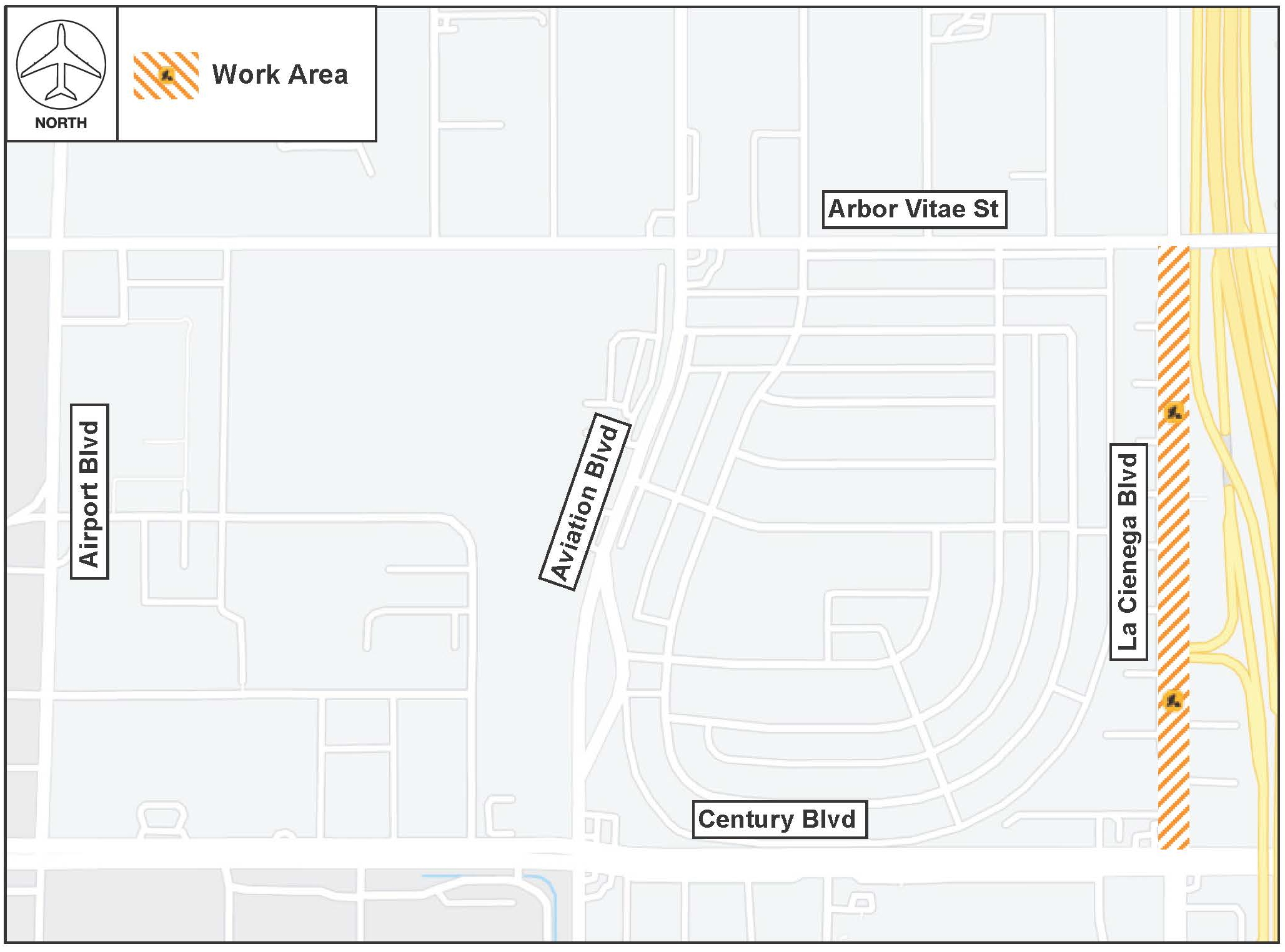 Streets Closure Map